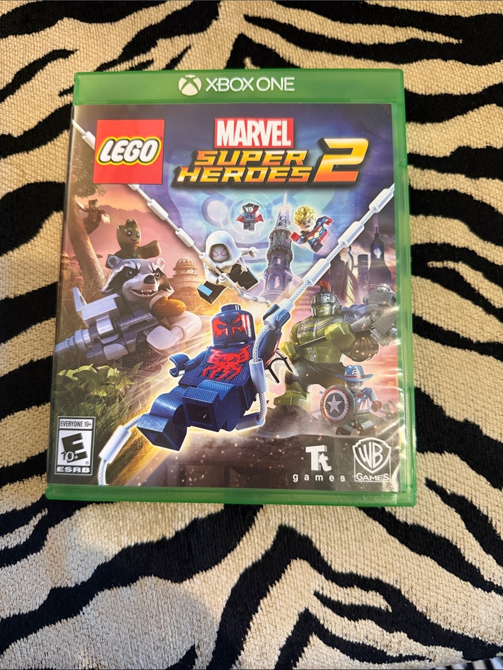 Lego Marvel Super Heroes 2 Xbox One Green Case